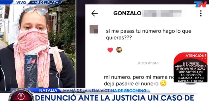 Mamá se hizo pasar por su hija de 9 años en Tik Tok para desenmascarar a acosador de menores