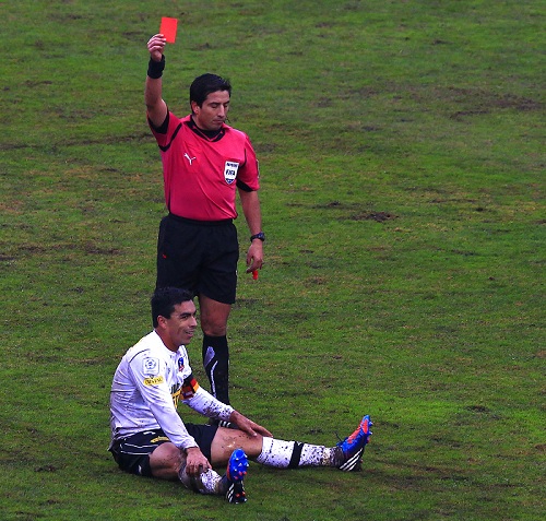 SUPERCLASICO ESTEBAN PAREDES EXPULSADO