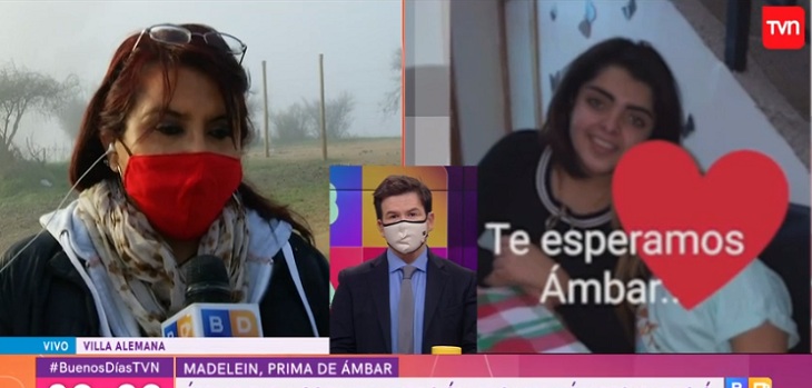 Tía de Ámbar se refirió a actitud de la madre de joven desaparecida: 