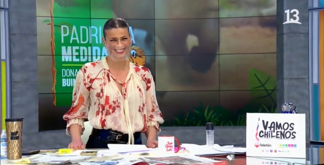 Tonka Tomicic despidió Bienvenidos con improvisado baile flamenco tras broma de Amaro Gómez-Pablos