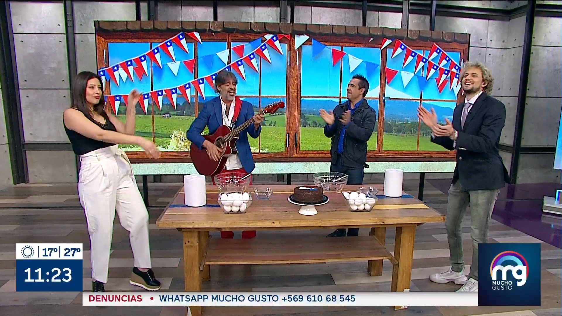 'Mucho Gusto' lidera la mañana justo en el regreso de María José Quintanilla y Joaquín Méndez