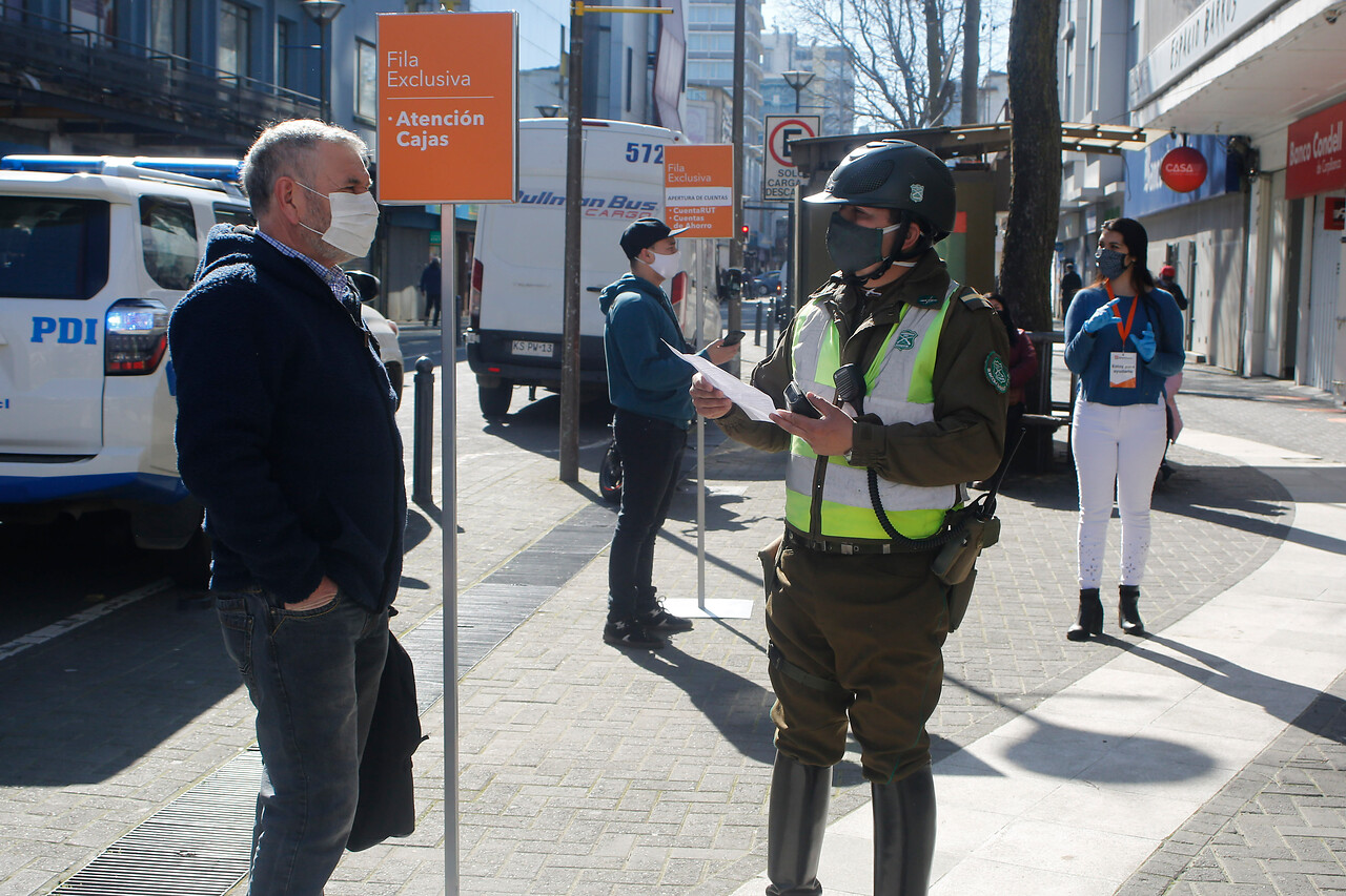 Más de 100 detenidos: así se vivieron las primeras horas de la megacuarentena en el Gran Concepción