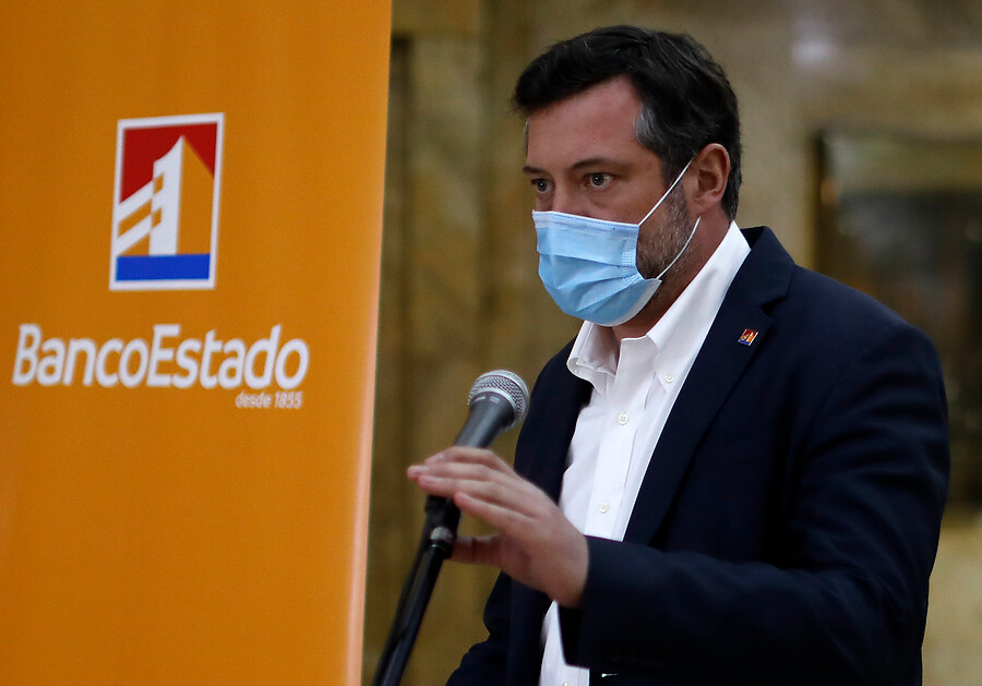 presidente del BancoEstado, Sebastián Sichel