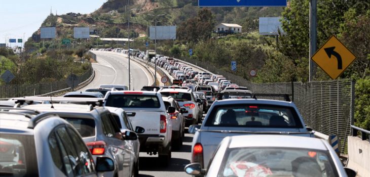 Del 14 al 18 de septiembre: más de 240 mil vehículos han salido desde la capital por Fiestas Patrias