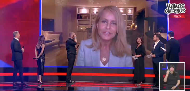 Cecilia Bolocco y su sensible mensaje en Vamos Chilenos: 'Si puedes ver el dolor del otro, uno sana'