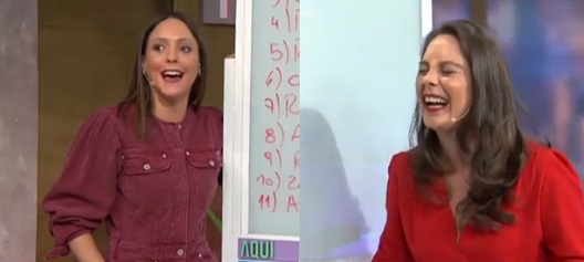 La graciosa reacción de Maly Jorquiera al ver que escribieron mal su nombre en 