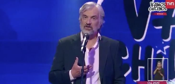 Pancho Reyes se lució con mensaje en lenguas indígenas en obertura de 'Vamos chilenos'