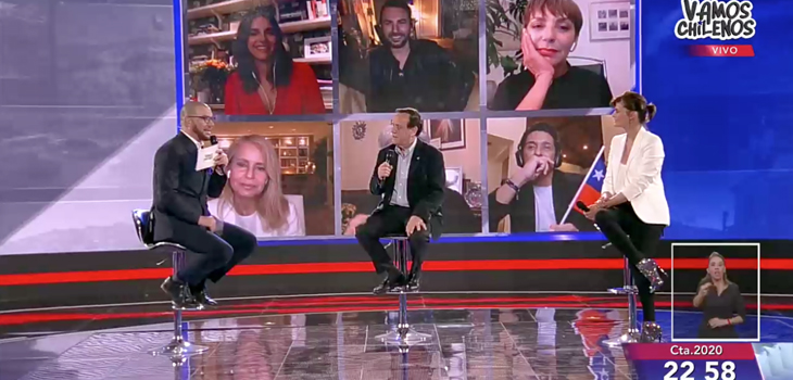 La llamativa prenda de Tonka Tomicic que se robó la atención de televidentes de 'Vamos chilenos'