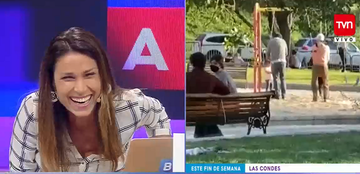 ¿Cambió la voz? El divertido chascarro de Carolina Escobar que sacó risas en el Buenos días a todos