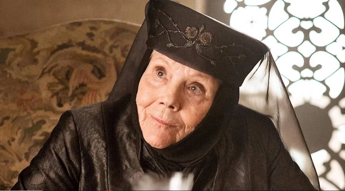 Diana Rigg, actriz que interpretó a Olenna Tyrell en 