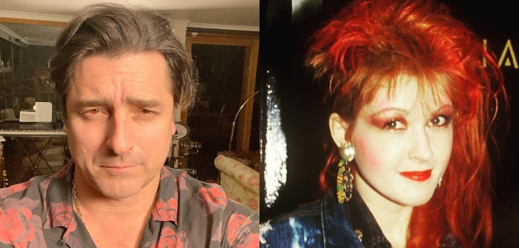 Jorge Zabaleta relató su encuentro con Cyndi Lauper en Nueva York: asegura que brindó con ella