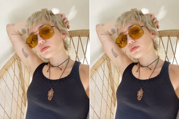 Miley Cyrus en una story Instagram