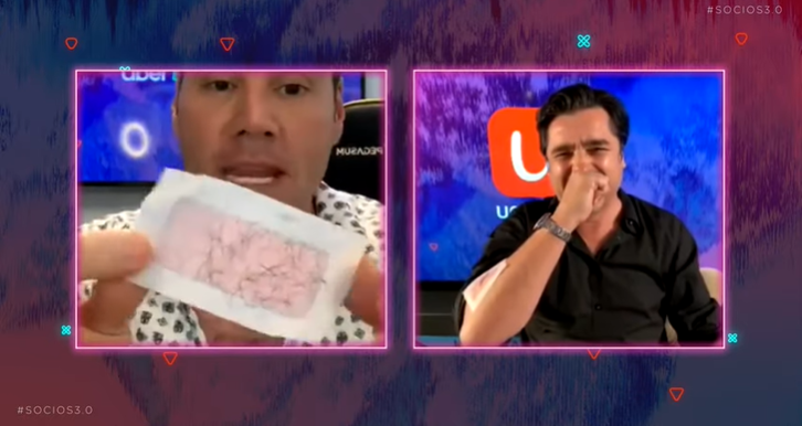 Pancho Saavedra y Jorge Zabaleta