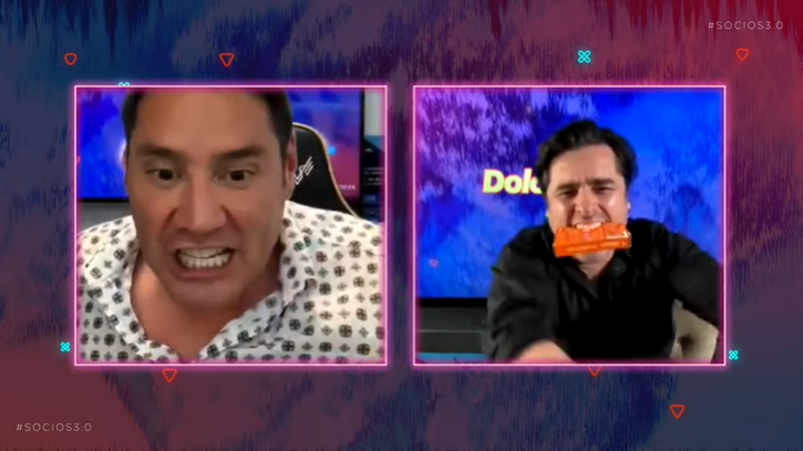 Pancho Saavedra y Jorge Zabaleta