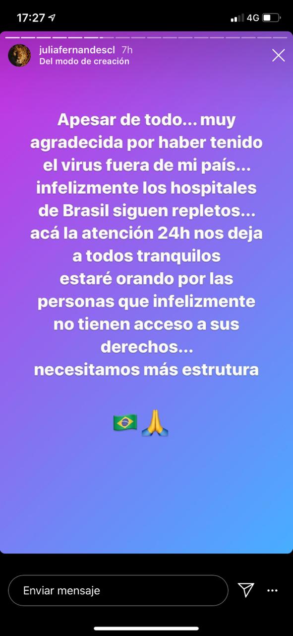 Julia Fernandes | Instagram