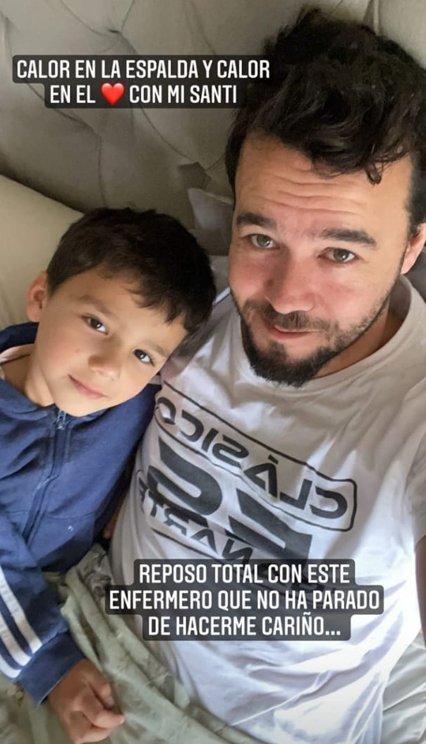 Eduardo de la Iglesia con lumbociática