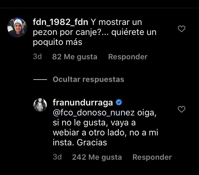 Fran Undurraga | Instagram