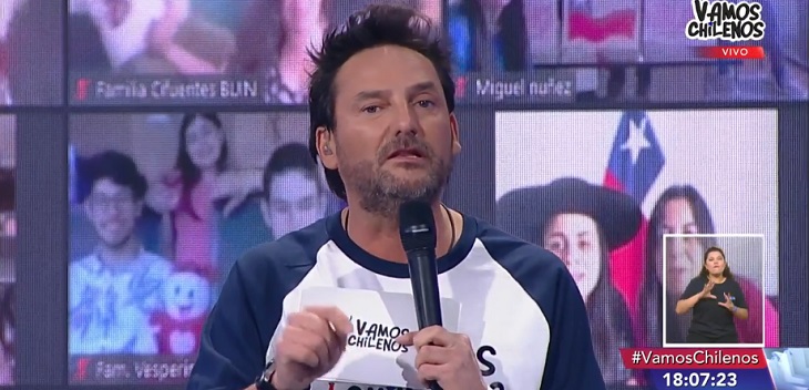 El sentido testimonio de Daniel Fuenzalida en 'Vamos chilenos' por su madre internada con COVID-19
