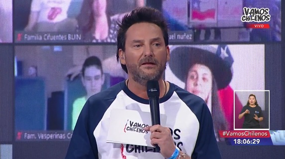 Daniel Fuenzalida en Vamos Chilenos