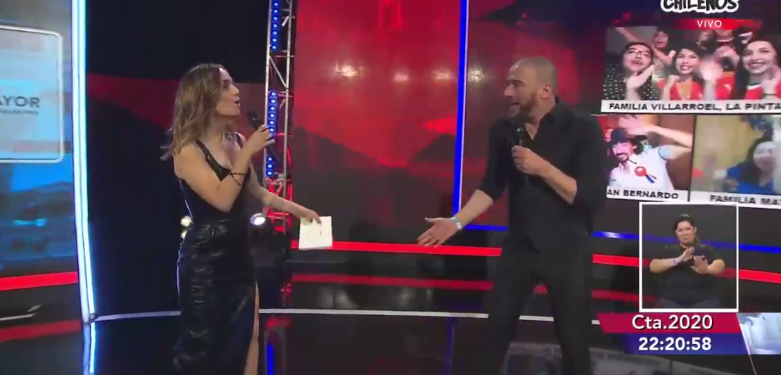 El recordatorio de Diana Bolocco en 'Vamos Chilenos' ante casi nulo distanciamiento social en teatro