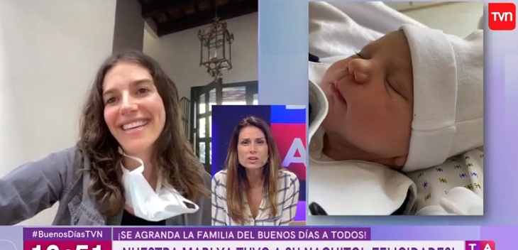 Mari Godoy presentó a su bebé en el matinal: reveló divertida reacción de sus hijas al conocerlo