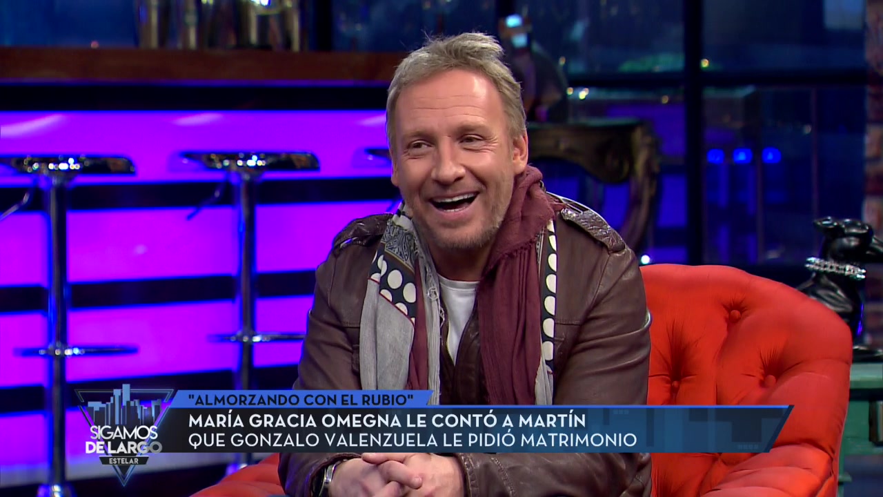 Martín Cárcamo y la posibilidad de volver a casarse: 