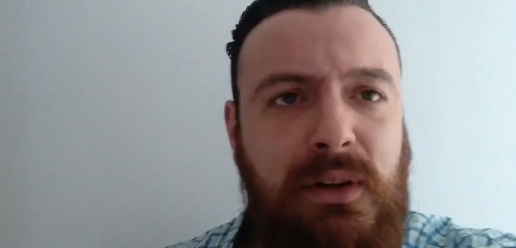 Sebastián Izquierdo amenaza con una huelga de hambre si no le permiten asistir a marchas del rechazo