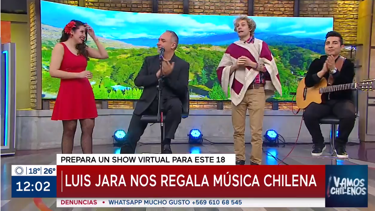 Luis Jara reapareció en 'Mucho Gusto' tras meses sin salir en pantalla