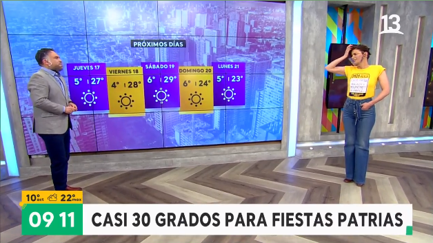 Marcone y su pronóstico del tiempo