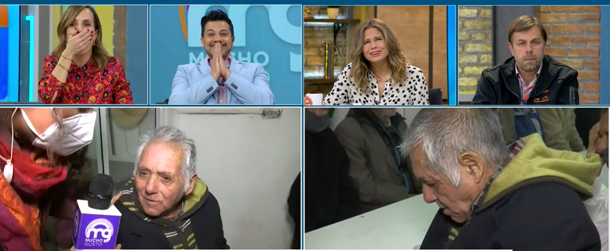 Hombre perdido y con problemas de memoria recibió ayuda de vidente en Mucho Gusto: recordó 'todo'