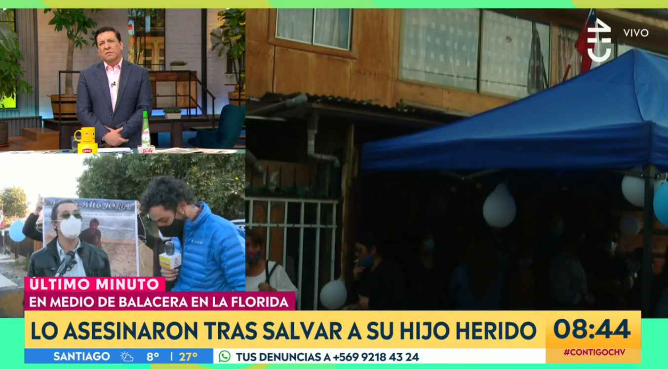 El otro crudo detalle del asesinato de padre que intentó salvar a hijo: SML retiró cuerpo en velorio