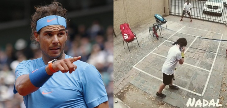 Figura infantil del tenis chileno que imitó a Rafael Nadal recibió especial sorpresa del español