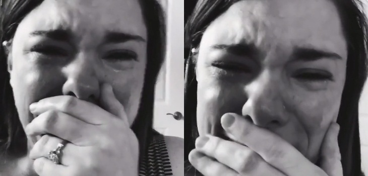 Madre llora desconsolada por fallido cumpleaños de su hijo con síndrome de down: llegó un invitado