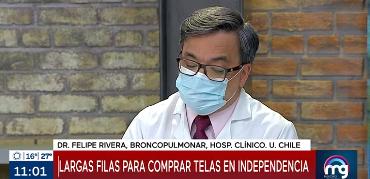 Médico se quejó en vivo tras no poder preguntar en 