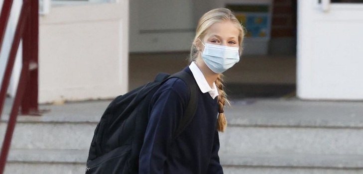 Princesa Leonor inicia cuarentena preventiva luego que compañera de clase diera positivo a COVID-19