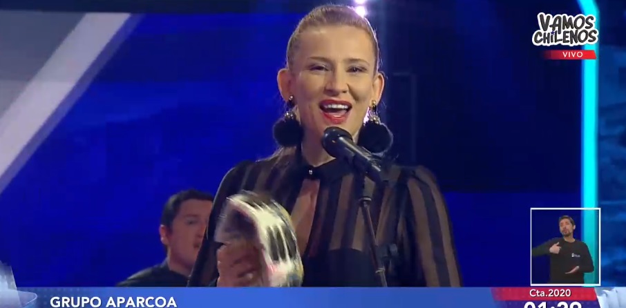 Sigrid Alegría deslumbró con su cueca en 