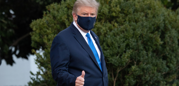 Desde Obama hasta Kim Jong Un: los mensajes de apoyo a Donald Trump tras contraer COVID-19