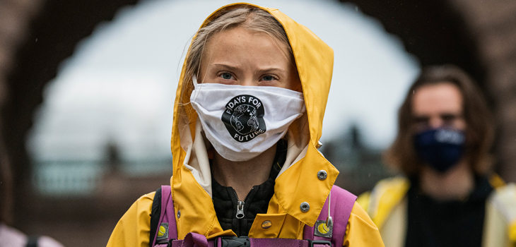 Greta Thunberg llamó a votar por Joe Biden: 