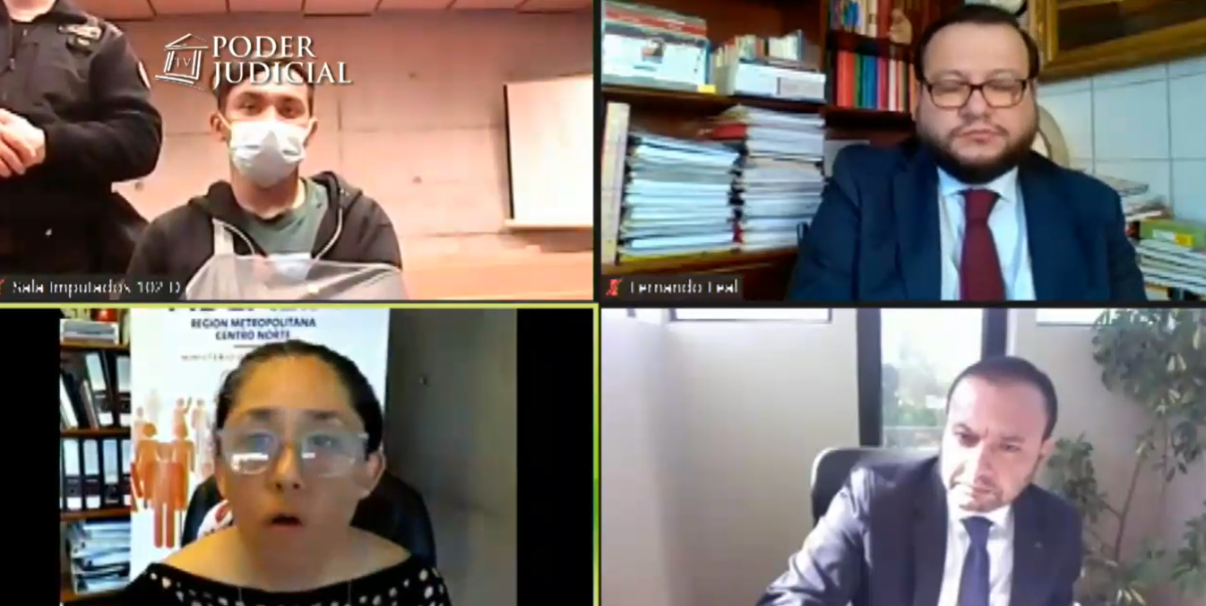 Fiscalía expuso audios de supuesto intento de coartada de carabinero imputado por caída de joven