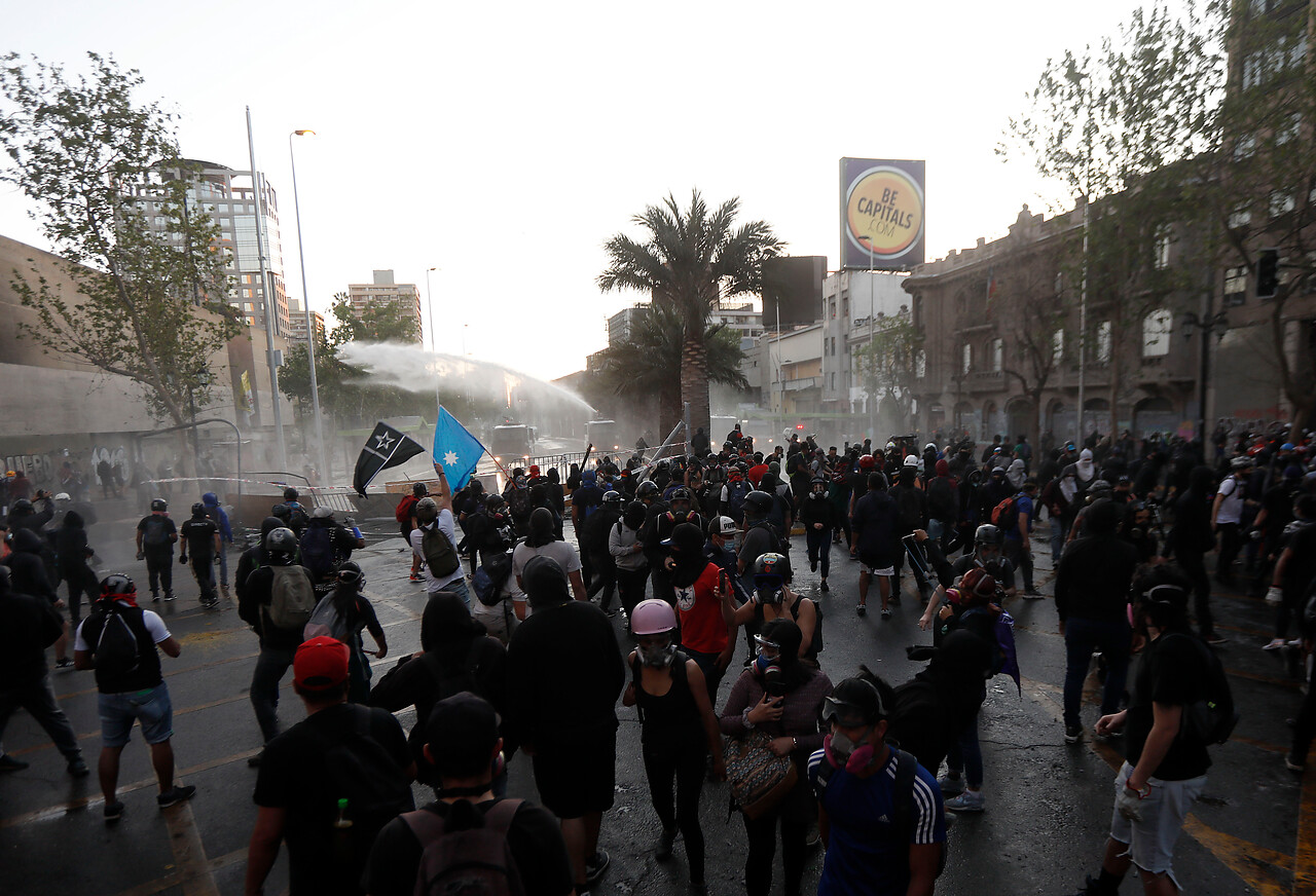 Carabineros calificó a las recientes protestas como 