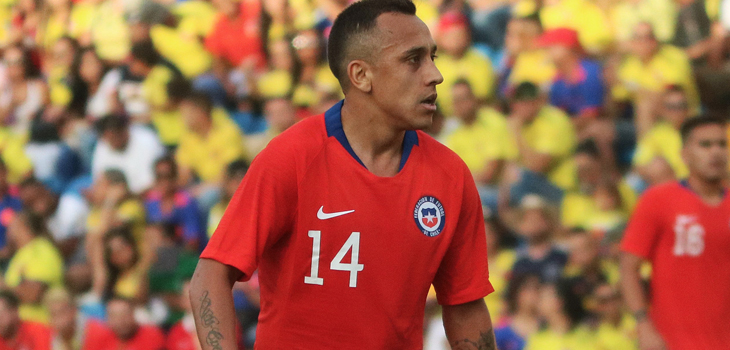 Fabián Orellana fue liberado de la nómina de la 'Roja' para clasificatorias por lesión