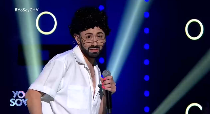 Imitador de Bad Bunny en Yo Soy