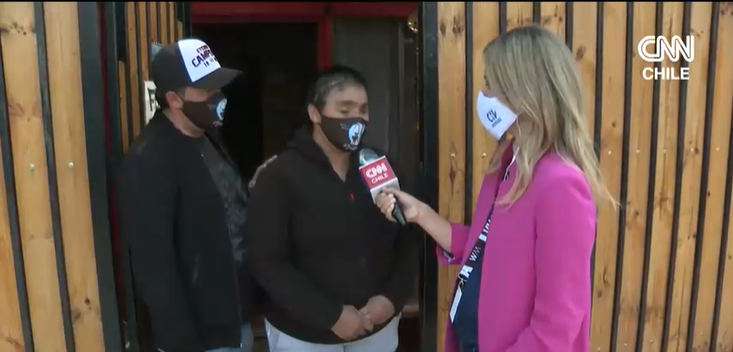 Fabiola Campillai y su emoción por el Plebiscito: 