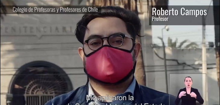 Profesor detenido por patear torniquete en 2019 aparece en franja: 