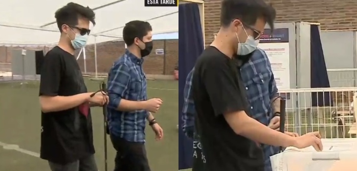 La votación de Gustavo Gatica que generó expectación en Colina: recibió aplausos