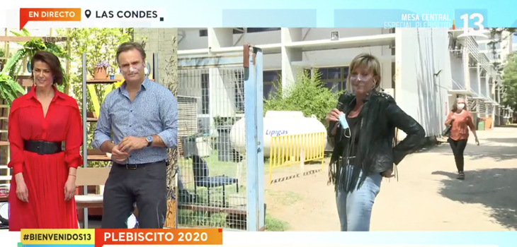 Raquel Argandoña sufrió pequeño percance luego de votar: casi perdió su carnet en el baño