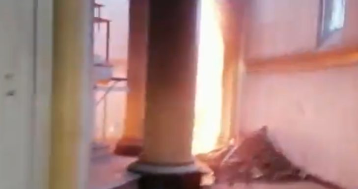 Iglesia de Carabineros fue incendiada y saqueada durante manifestaciones: al menos seis detenidos