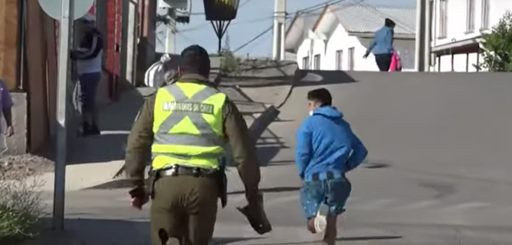 Carabineros persiguió a hombre que se negó a ser vocal de mesa: arrancó tras presentarse a votar