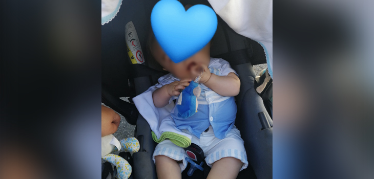 'Bebé sin rostro' cumplió un año: 