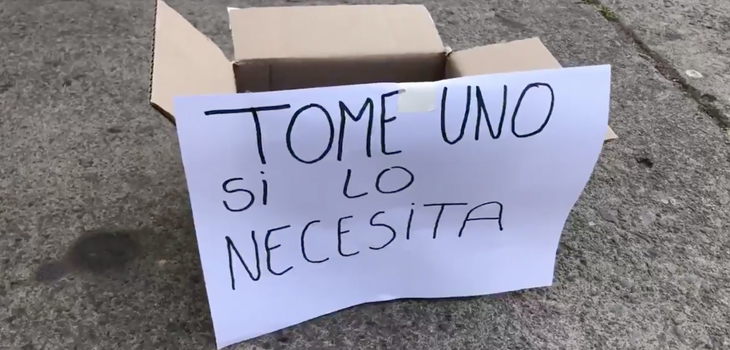 Joven de 17 años repartió lápices pasta en Estadio Nacional: 